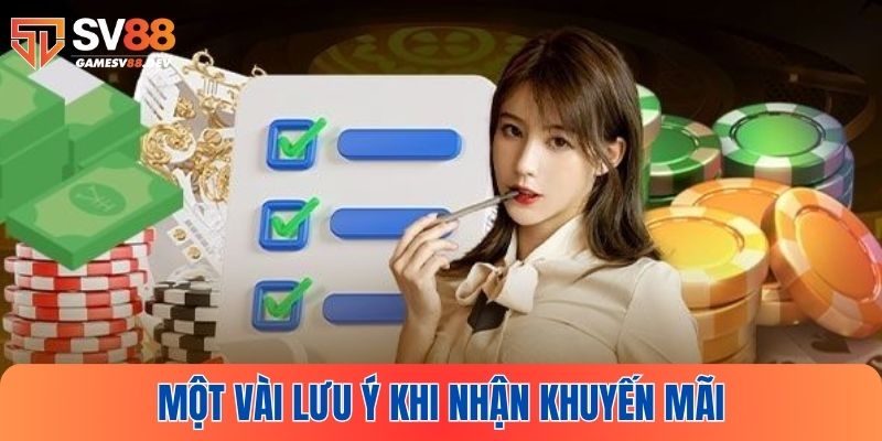 Một vài lưu ý cần nắm khi nhận ưu đãi